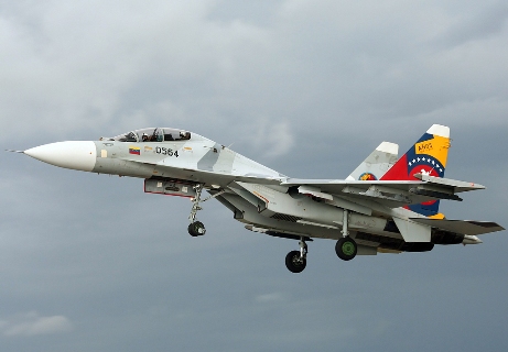 Su-30 Venezuela rơi khi truy bắt "máy bay lạ" ảnh 1